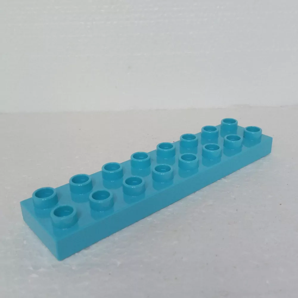 Lego® Duplo® Podložka 2x8 tyrkysová