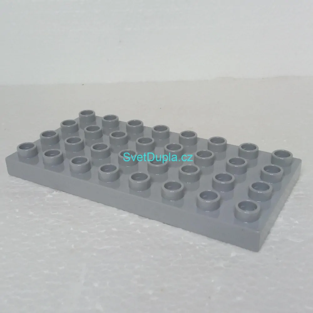 Lego® Duplo® Podložka 4x8 světle šedá