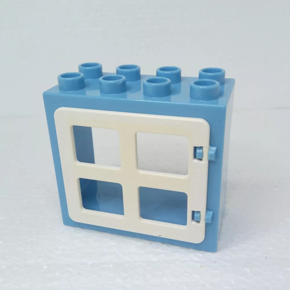 Lego® Duplo® Okno světle modré