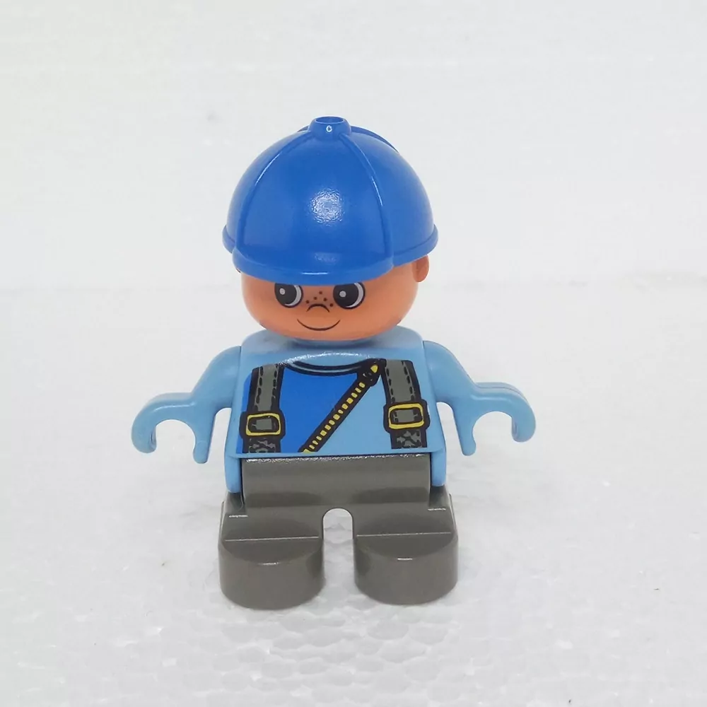 Lego® Duplo® Panáček Dítě Chlapeček modrá helma