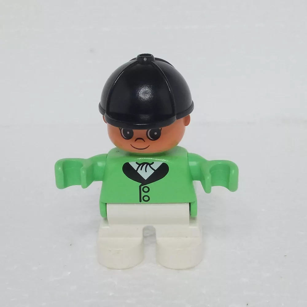 Lego® Duplo® Panáček Dítě Holčička černá helma