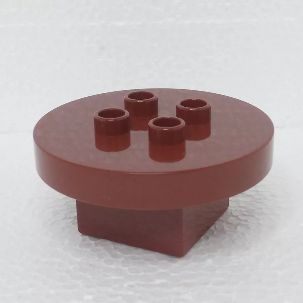 Lego® Duplo® Stůl kulatý hnědý