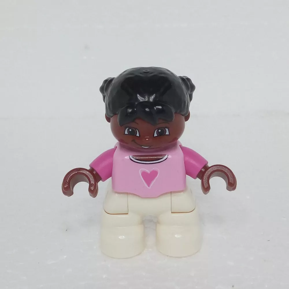 Lego® Duplo® Panáček Dítě Holčička černé vlasy