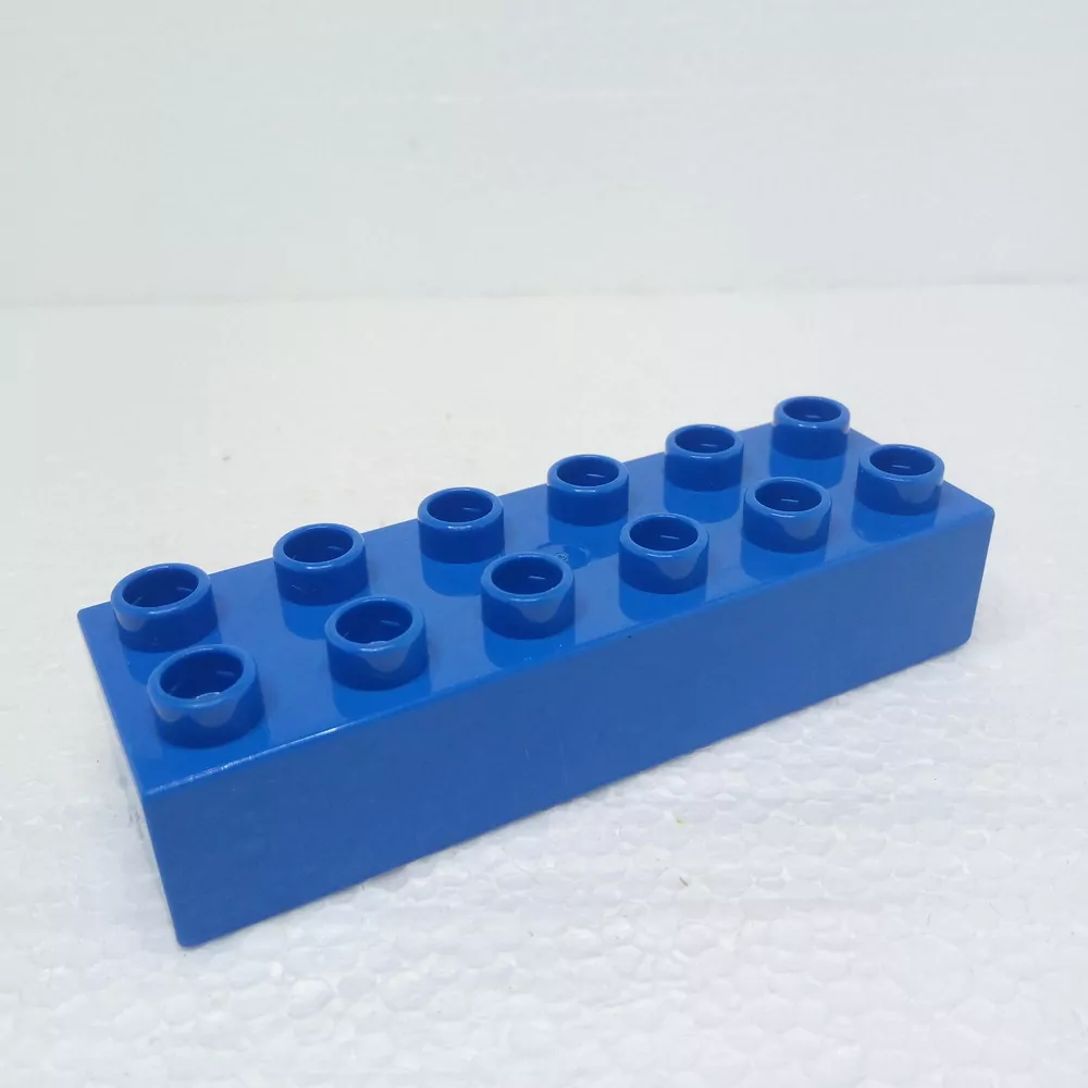 Lego® Duplo® Kostka 2x6 modrá