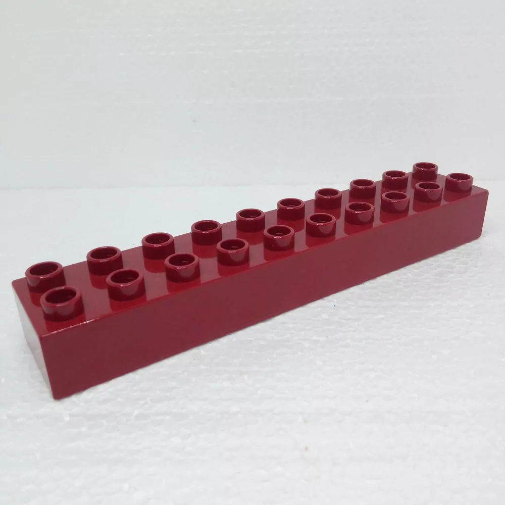 Lego® Duplo® Kostka 2x10 vínová