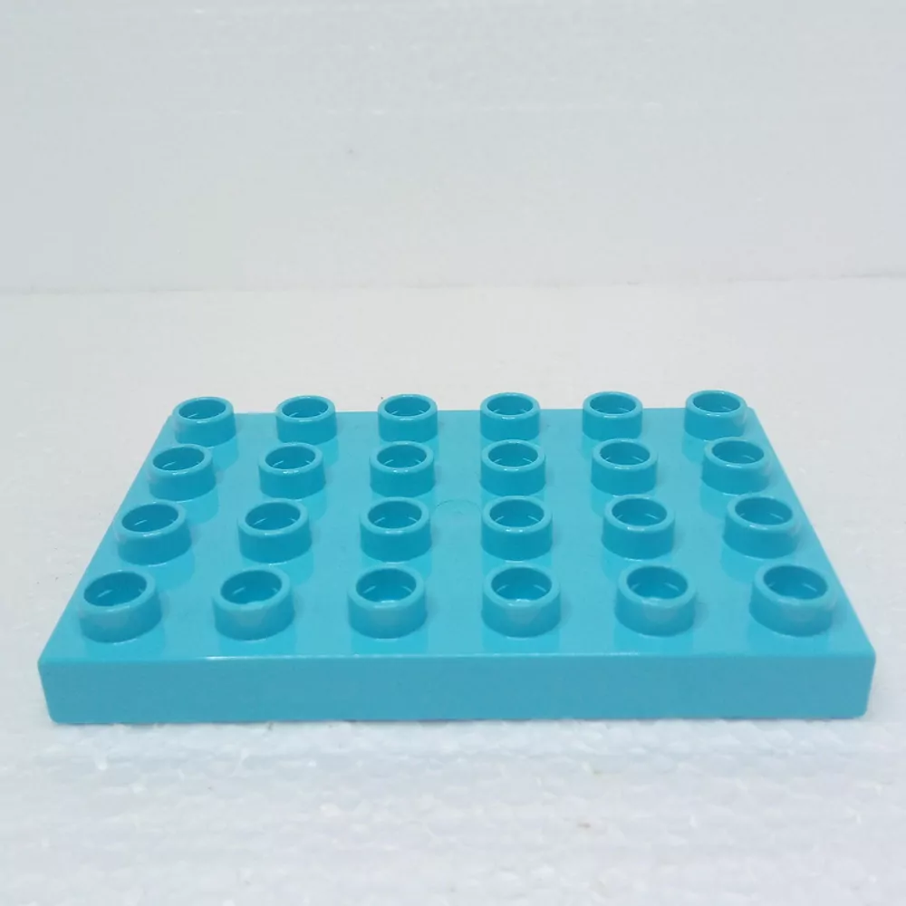 Lego® Duplo® Podložka 4x6 světle modrá