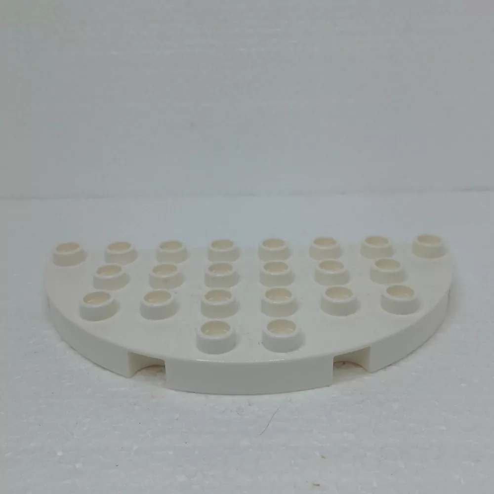 Lego® Duplo® Podložka 4x8 bílá oblá