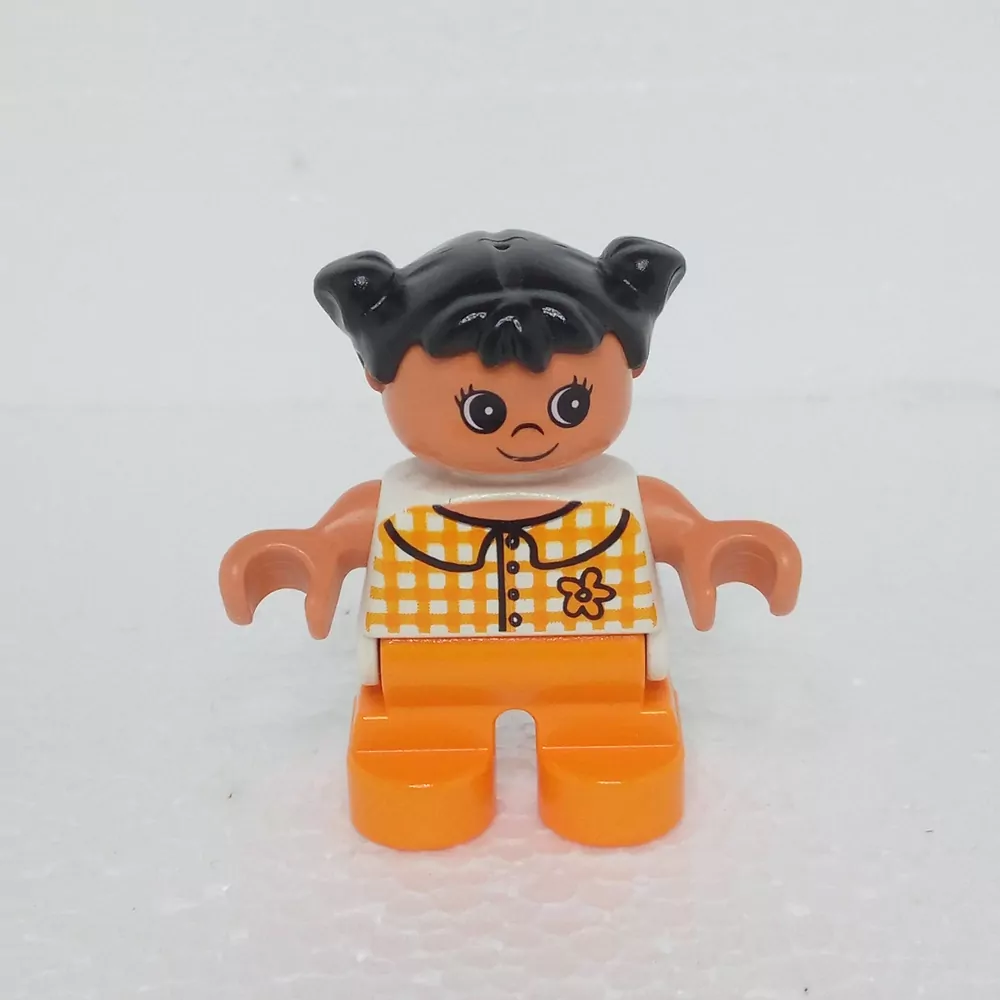Lego® Duplo® Panáček Dítě Holčička černé vlasy