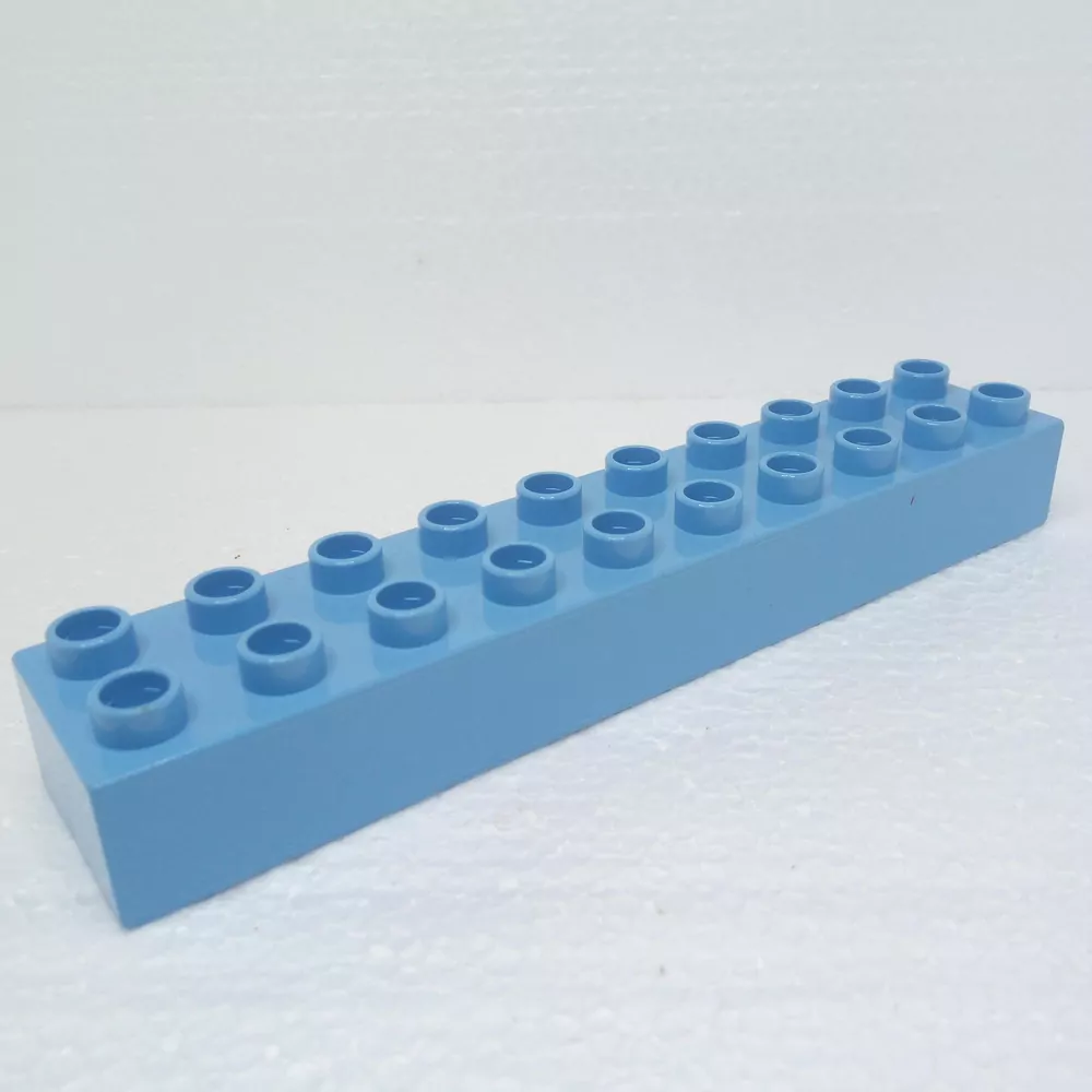 Lego® Duplo® Kostka 2x10 světle modrá