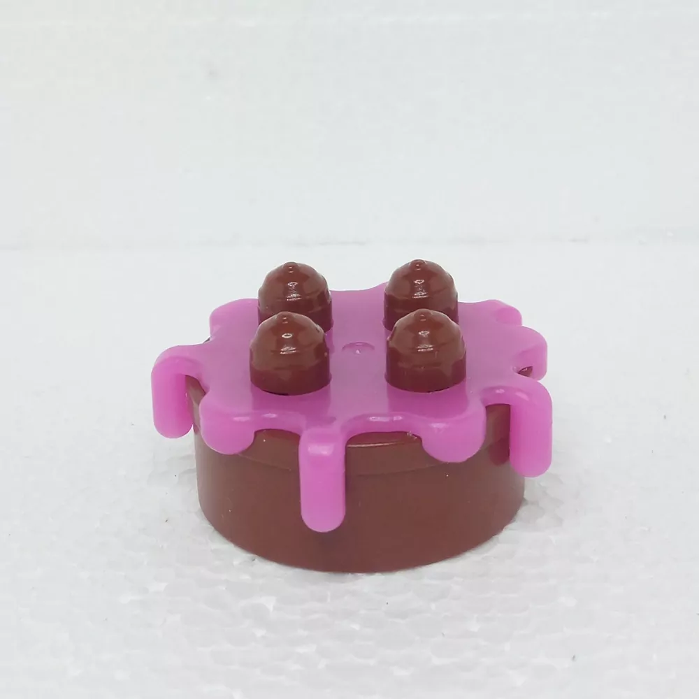 Lego® Duplo® Dort hnědý, růžová poleva