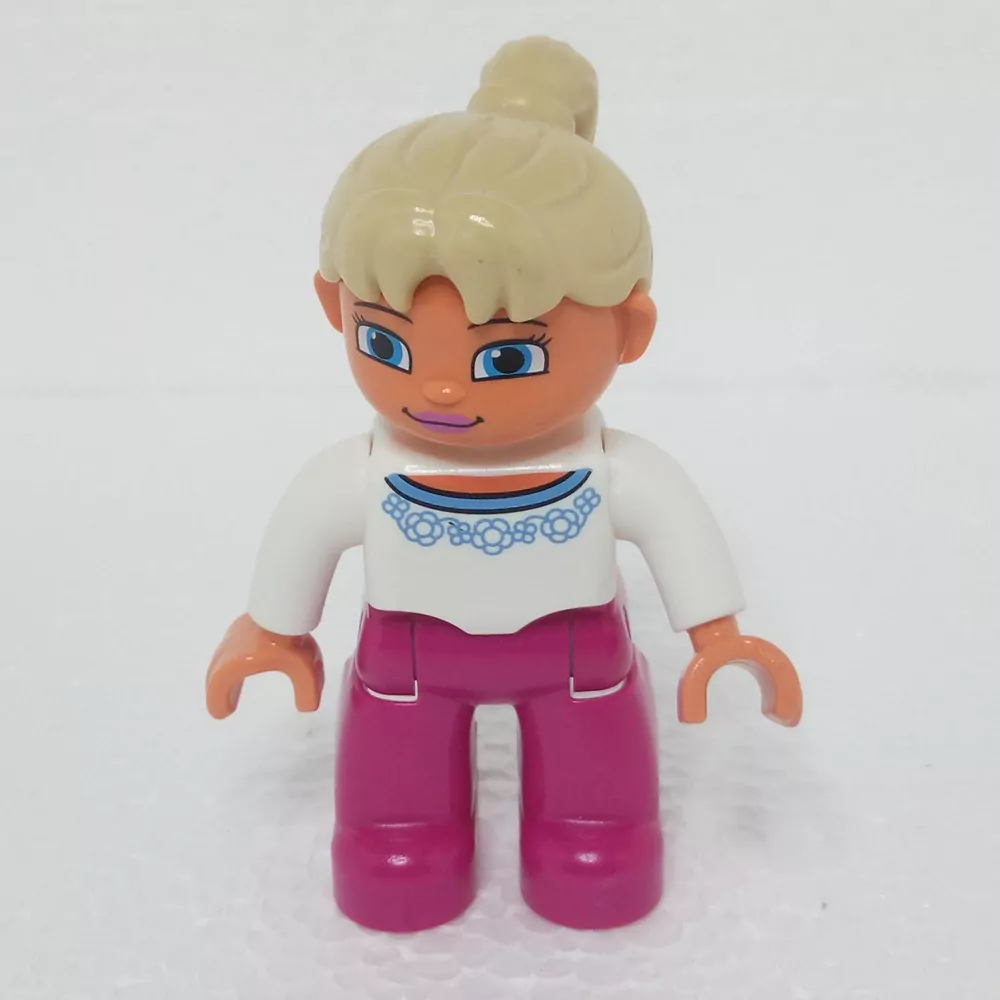 Lego® Duplo® Panáček Žena Blond vlasy