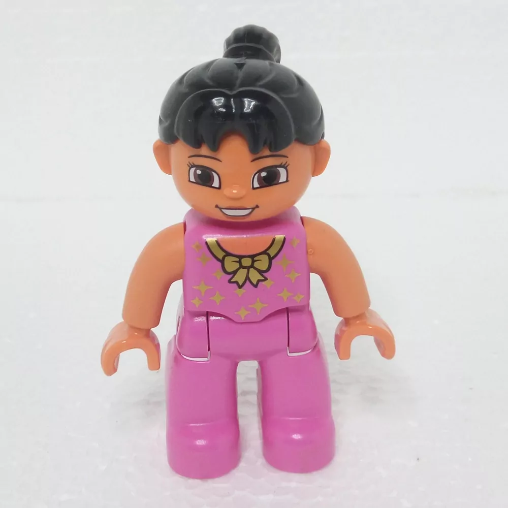 Lego® Duplo® Panáček Žena Artistka Černé vlasy