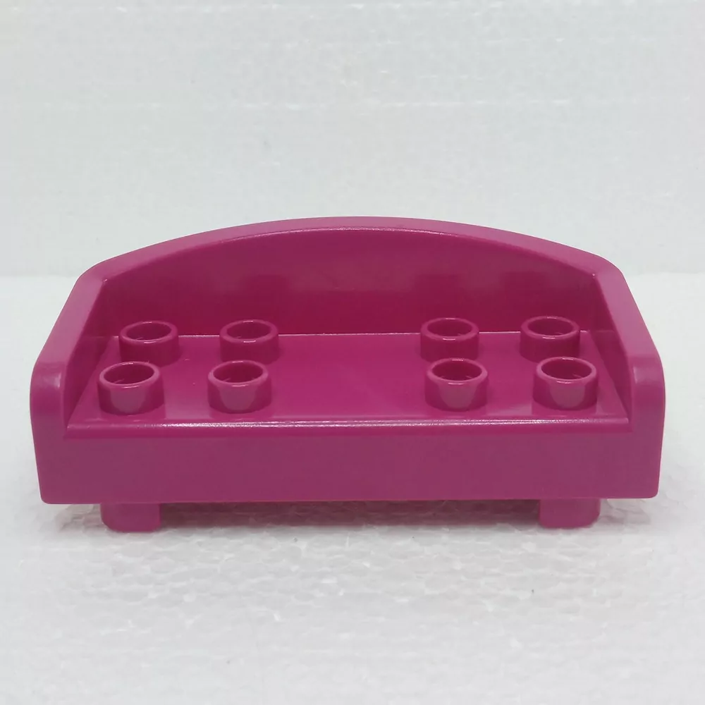 Lego® Duplo® Gauč tmavě růžový