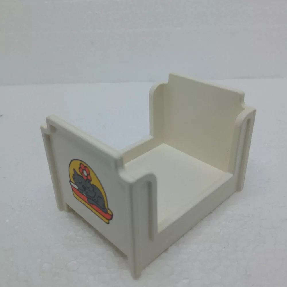 Lego® Duplo® Postel bílá, kočka