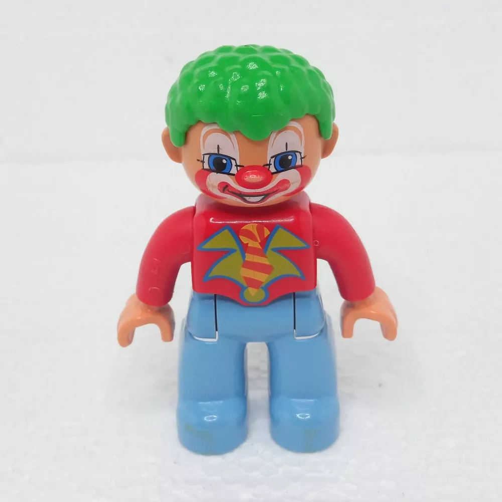Lego® Duplo® Panáček Klaun zelené vlasy
