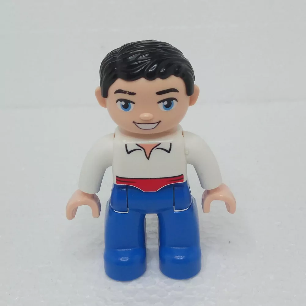 Lego® Duplo® Panáček Muž Princ Eric (bílá vesta)