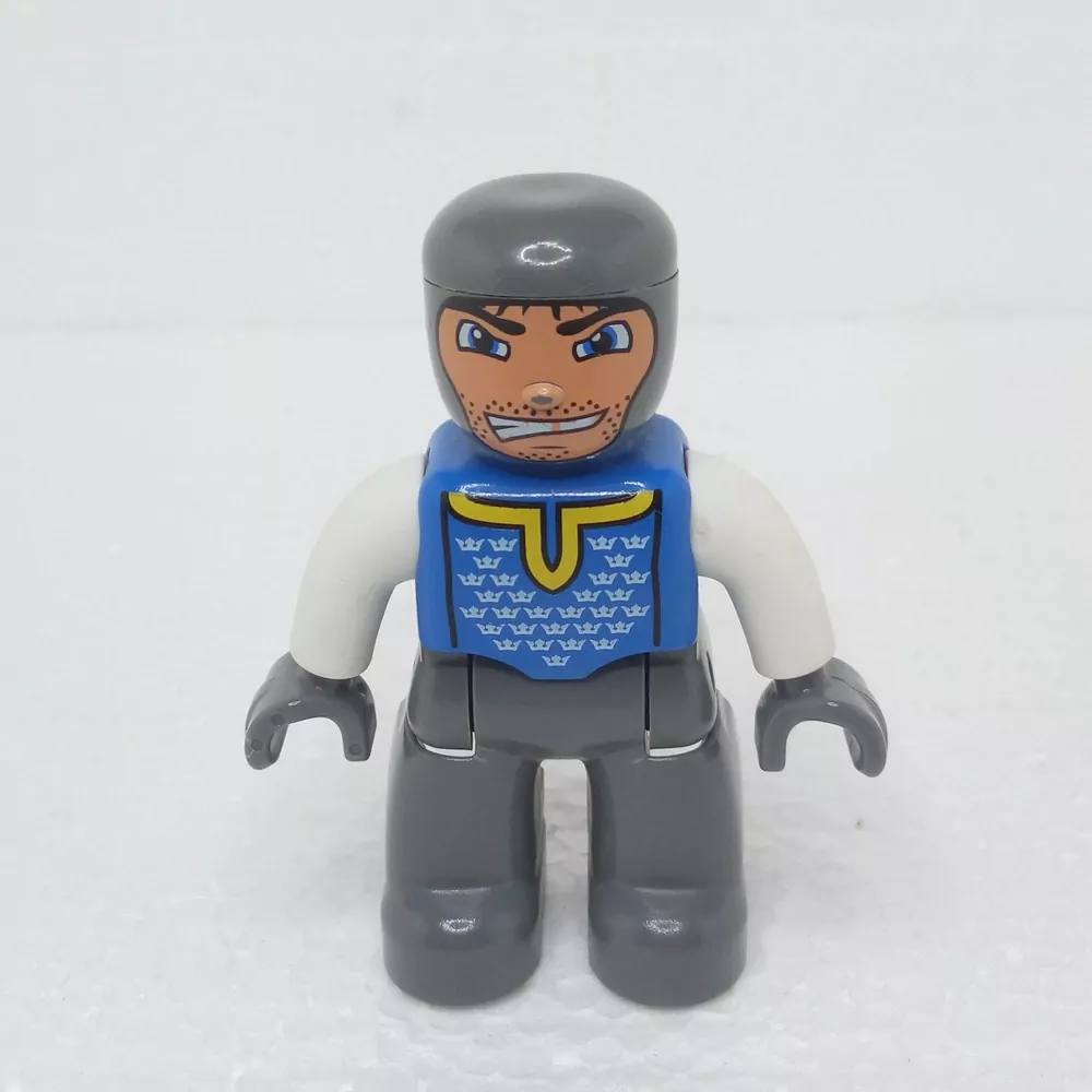 Lego® Duplo® Panáček Muž Rytíř modrá vesta