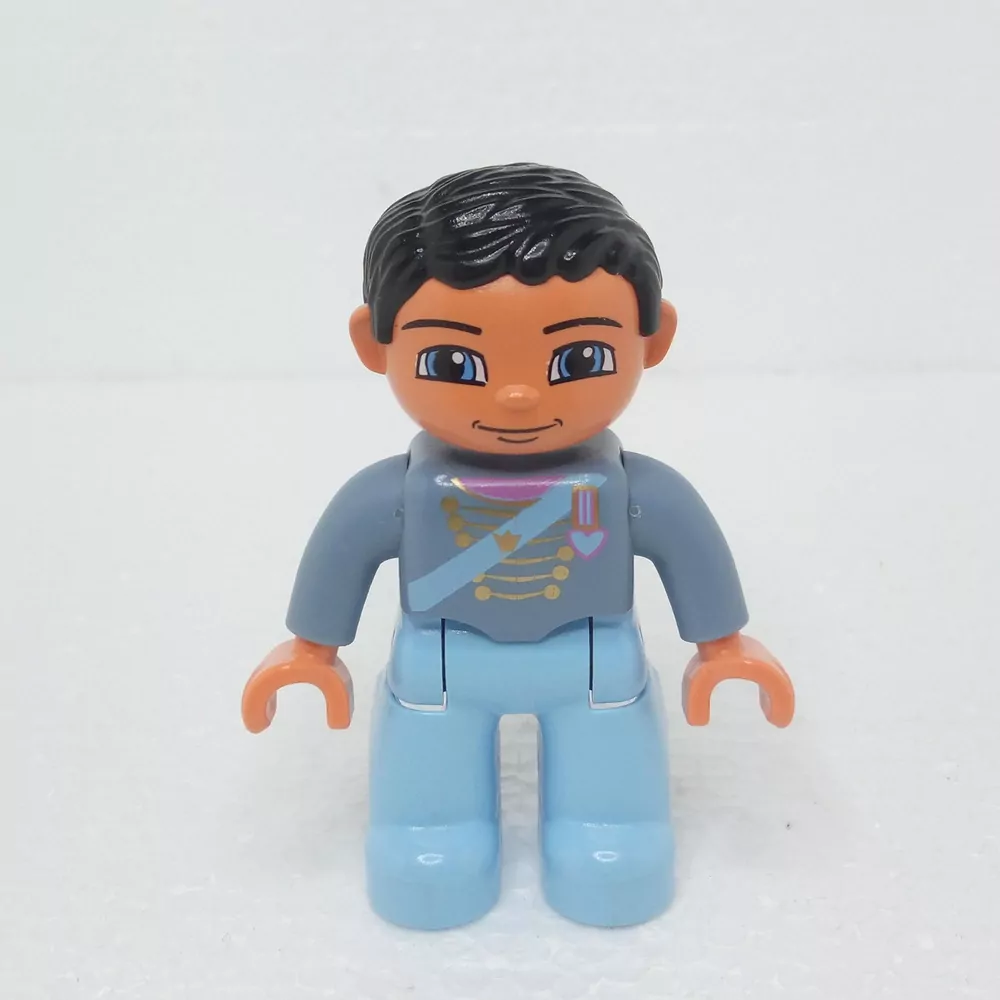 Lego® Duplo® Panáček Muž Princ (šedá vesta)