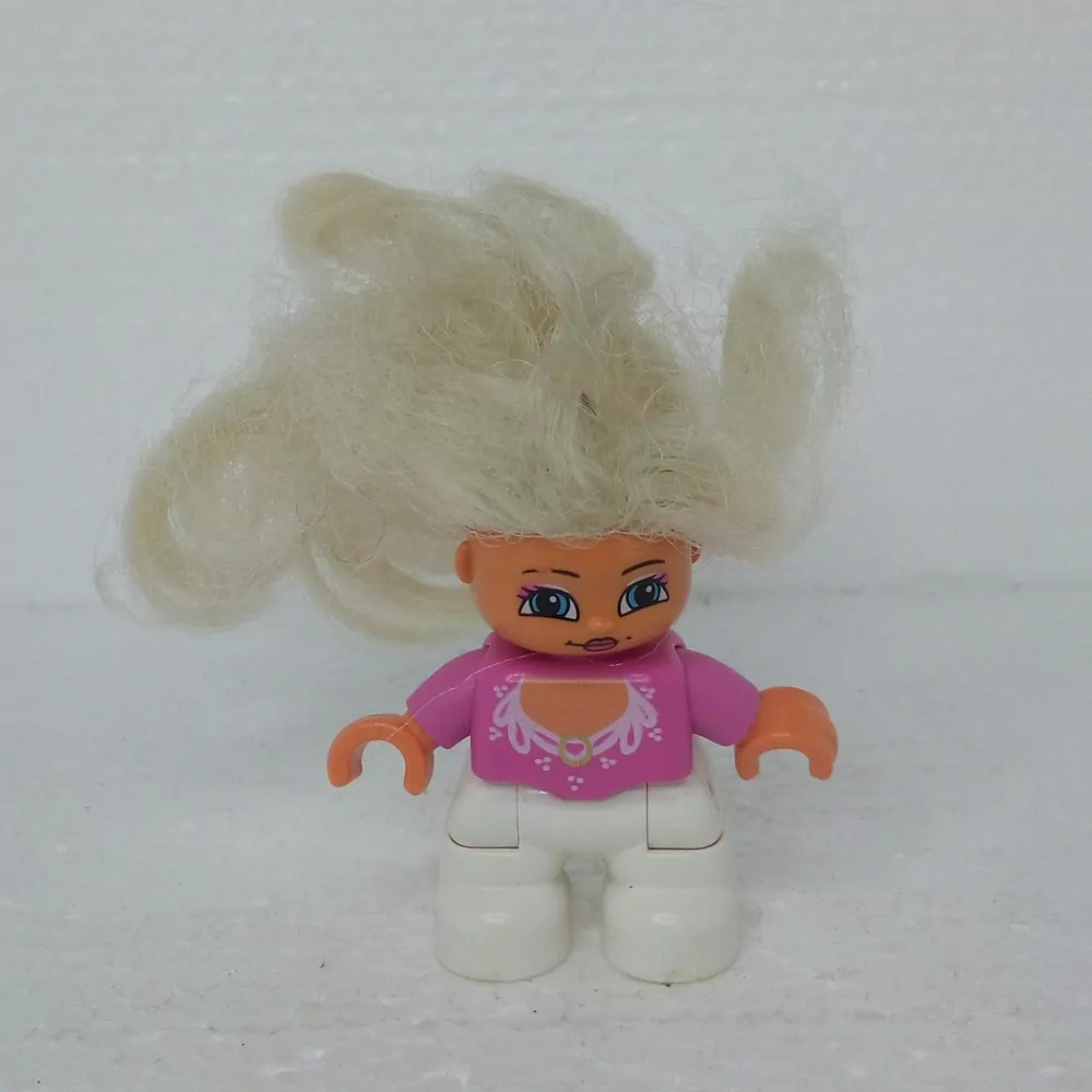 Lego® Duplo® Panáček Žena Princezna s vlasy