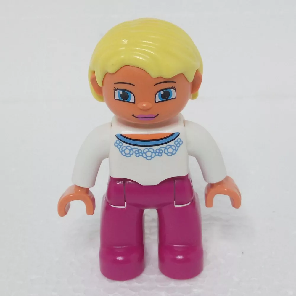 Lego® Duplo® Panáček Žena Blond vlasy