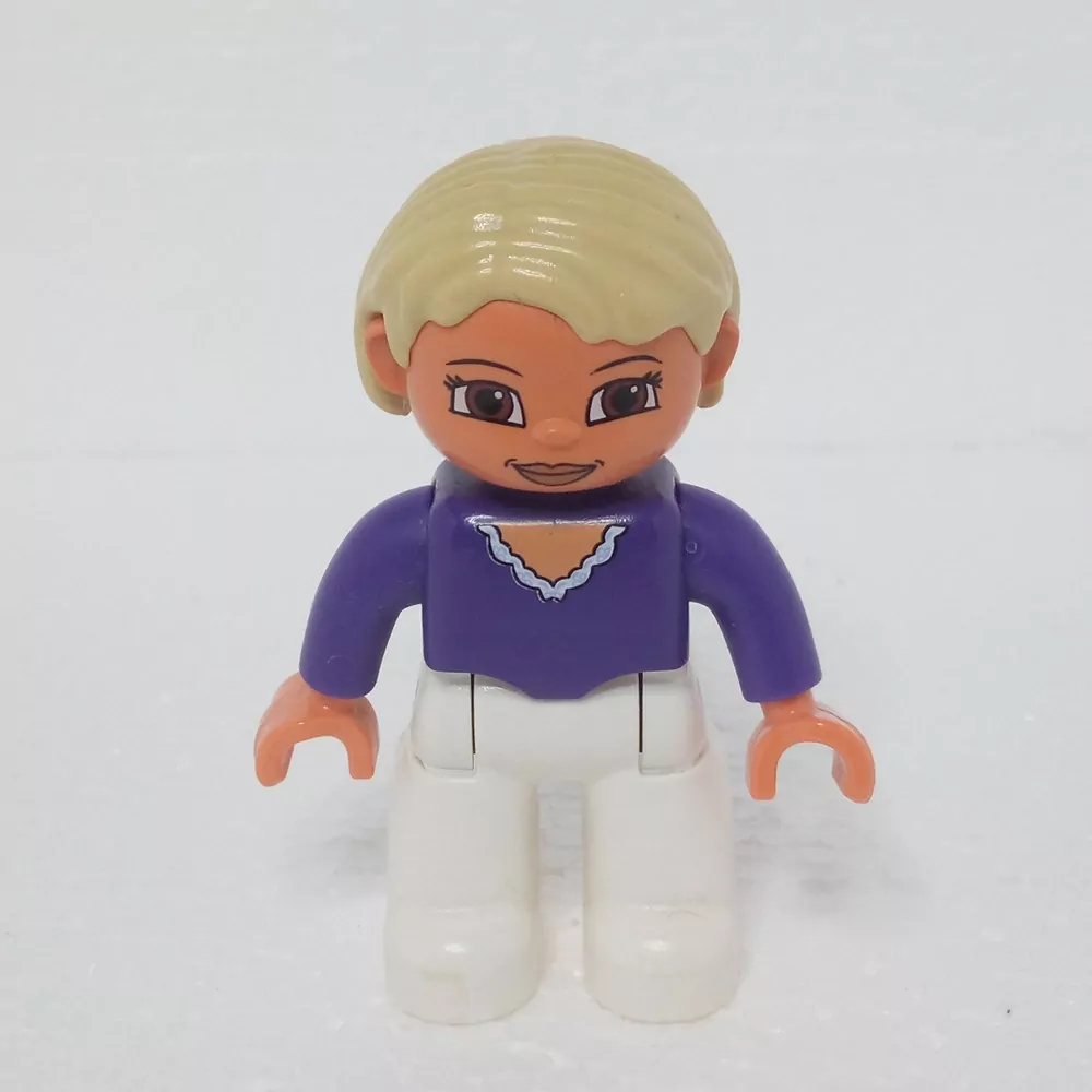 Lego® Duplo® Panáček Žena Blond vlasy