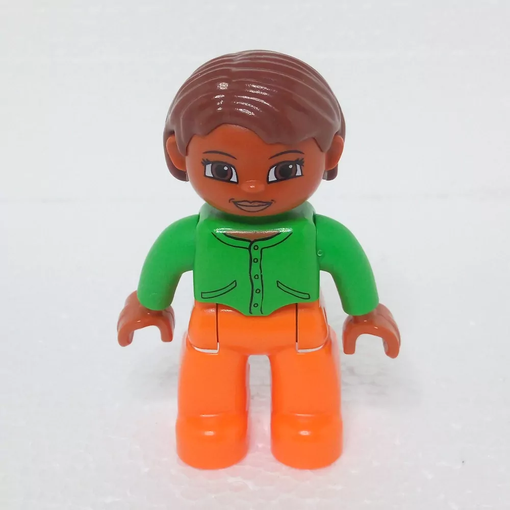 Lego® Duplo® Panáček Žena hnědé vlasy