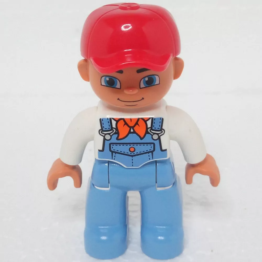 Lego® Duplo® Panáček Muž Červená kšiltovka