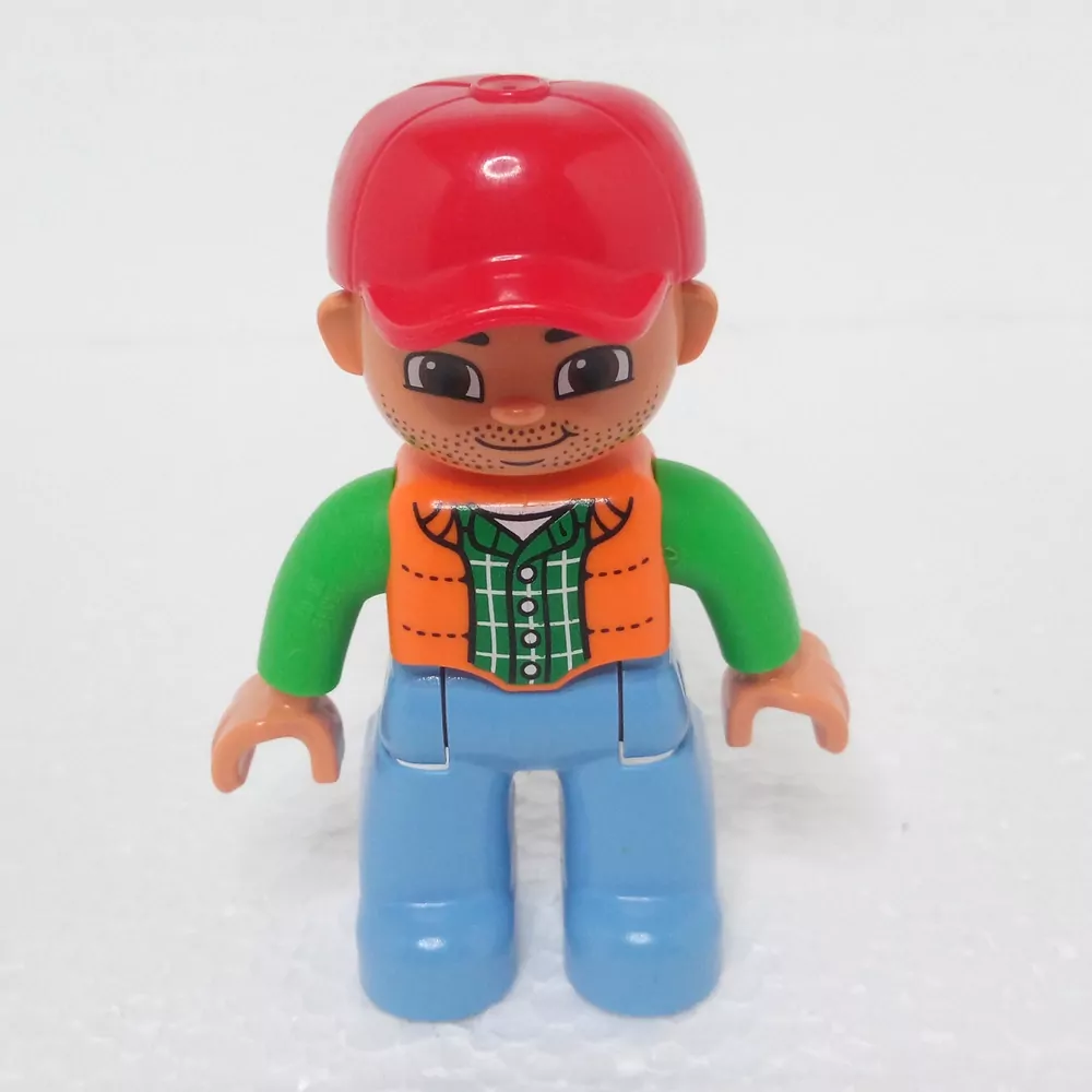 Lego® Duplo® Panáček Muž Červená kšiltovka