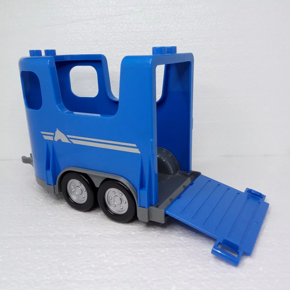 Lego® Duplo® Přívěs pro koně modrý