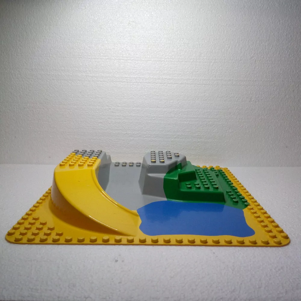 Lego® Duplo® Podložka 3D zelená, žlutá, modrá 24x24