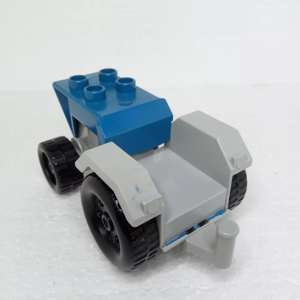 Lego® Duplo® Malotraktor šedý, modrý - VÝPRODEJ
