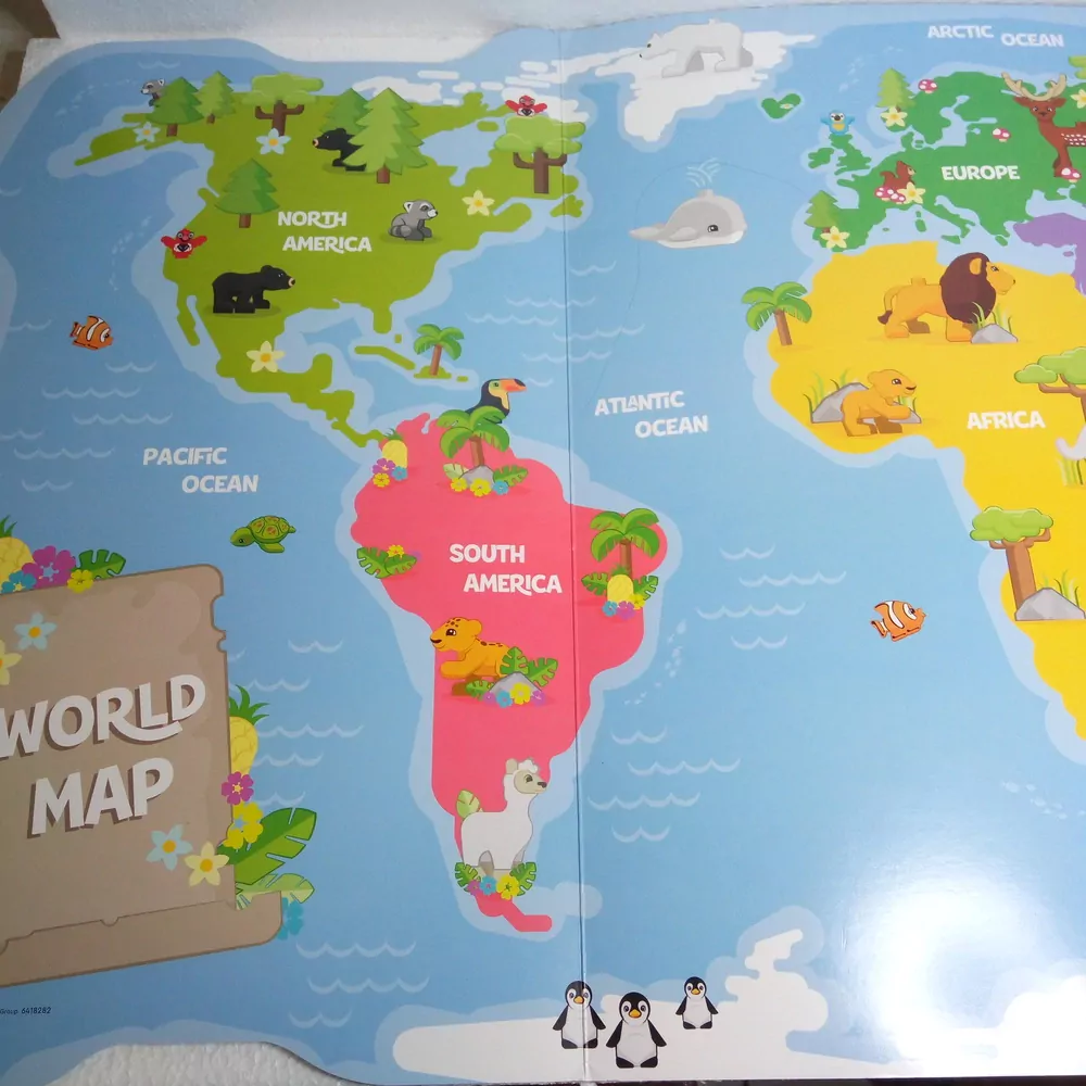 Lego® Duplo® Mapa světa