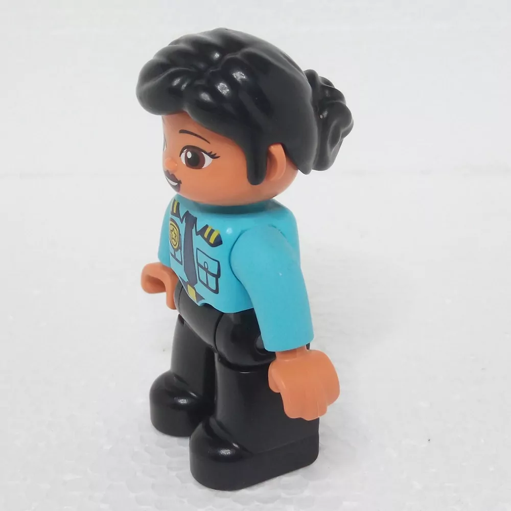 Lego® Duplo® Panáček Žena Policie Černé vlasy