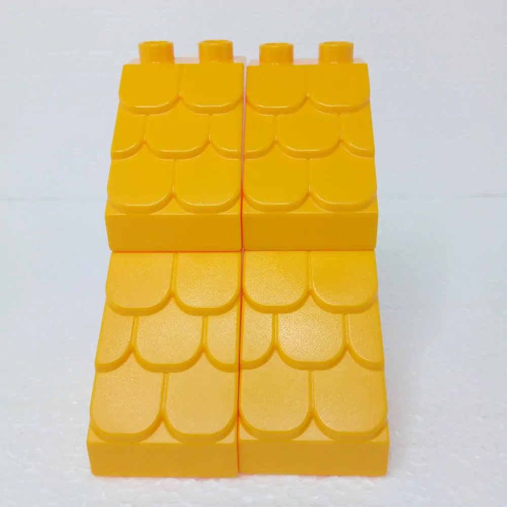 Lego® Duplo® Stříška tmavě žlutá 3x2x2