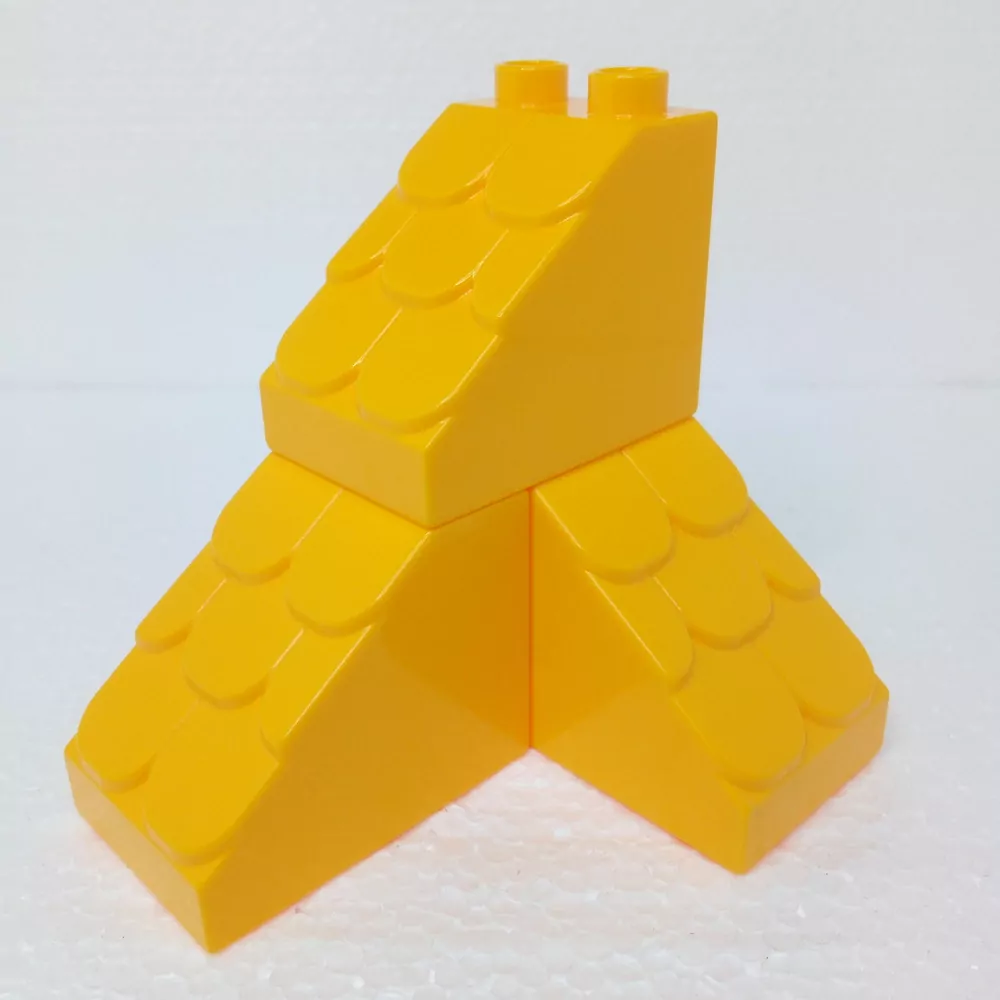Lego® Duplo® Stříška tmavě žlutá 3x2x2