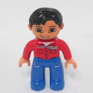 Lego® Duplo® Panáček Muž Černé vlasy