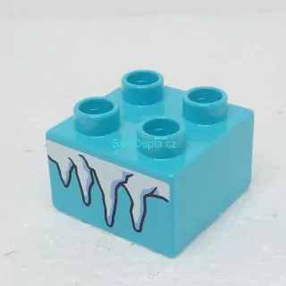 Lego® Duplo® Kostka 2x2 potisk rampouchy