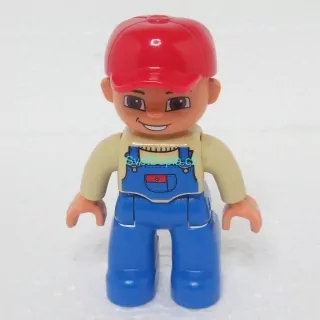 Lego® Duplo® Panáček Muž Červená kšiltovka
