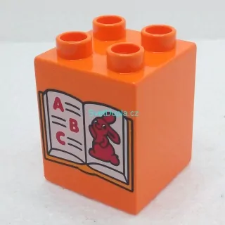 Lego® Duplo® Kostka 2x2x2 potisk kniha