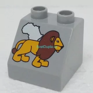 Lego® Duplo® Kostka potisk lev