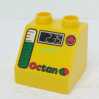 Lego® Duplo® Kostka potisk octan žlutá