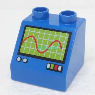 Lego® Duplo® Kostka potisk osciloskop