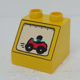 Lego® Duplo® Kostka potisk závodník