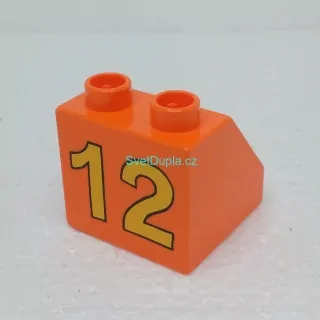 Lego® Duplo® Kostka potisk číslo 12