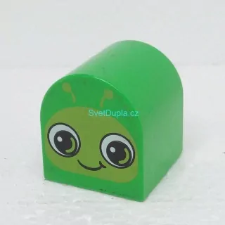 Lego® Duplo® Kostka potisk zelená hlava