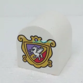 Lego® Duplo® Kostka potisk erb bílý kůň