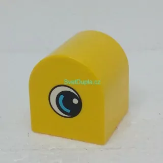 Lego® Duplo® Kostka potisk oko uprostřed (oboustranná)