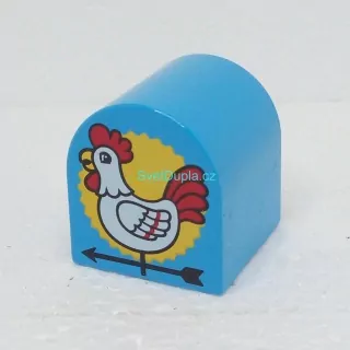 Lego® Duplo® Kostka potisk korouhvička