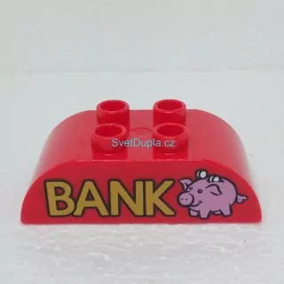 Lego® Duplo® Kostka potisk banka