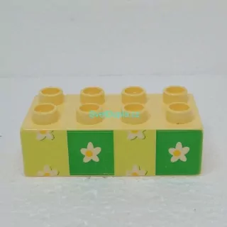 Lego® Duplo® Kostka potisk tapeta kytky